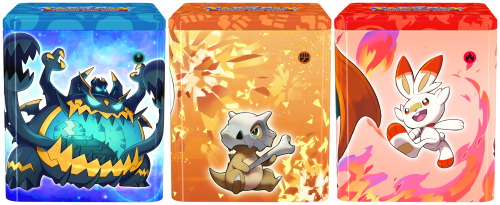 image Cartes Pokémon JCC - Tin Cube Ténèbres/Combat/Feu (1 cube