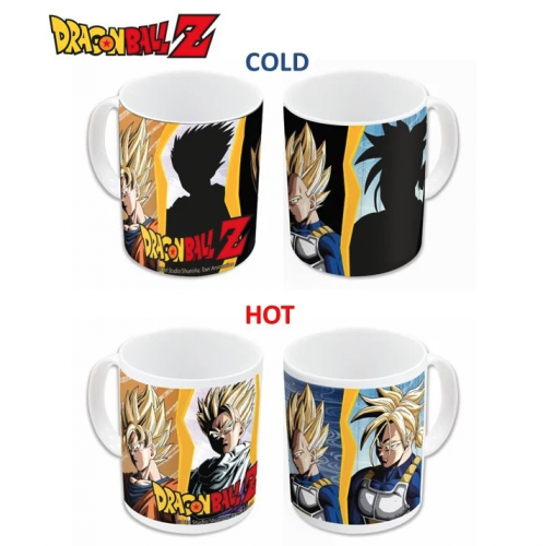 image Dragon Ball Z - Mug Thermo-réactif (heat change) 325 ml- Vegeta & Goku