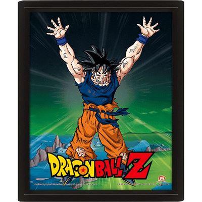 image Dragon Ball Z - Poster 3d lenticulaire- Power levels increased (26x20cm)