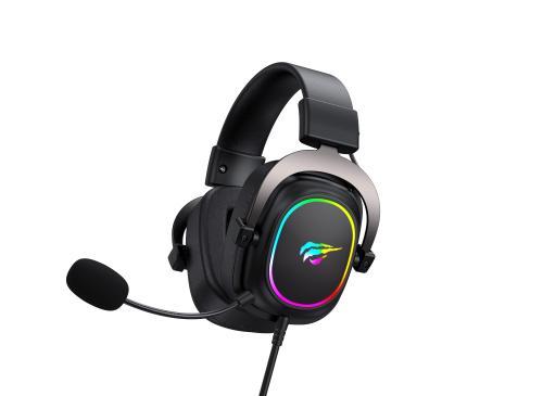 image HAVIT - Casque Gaming RGB - Filaire avec micro compatible PC,PS4,PS5, Switch, Series 