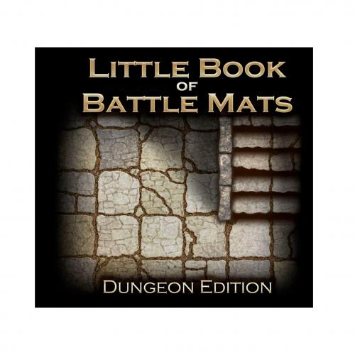 image Livre plateau de jeu : Little Book of Battle Mats - Dungeon (15x15cm)