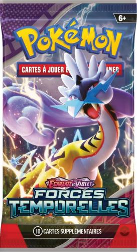 image Pokémon JCC - Écarlate et Violet - Pack de Booster Blister Forces Temporelles (1 Bo