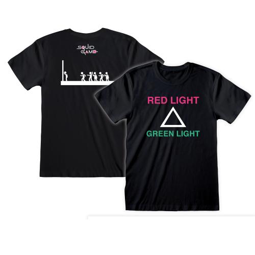 image Squid Game - T-Shirt Homme Red Light Green Light   - Taille 