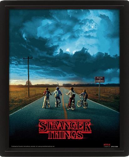 image Stranger Things - Poster 3d lenticulaire- Stranger Things 