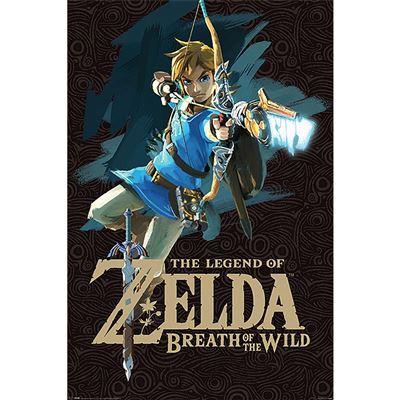 image Zelda - Maxi Poster Breath of the Wild - Game over ( 61cm x 