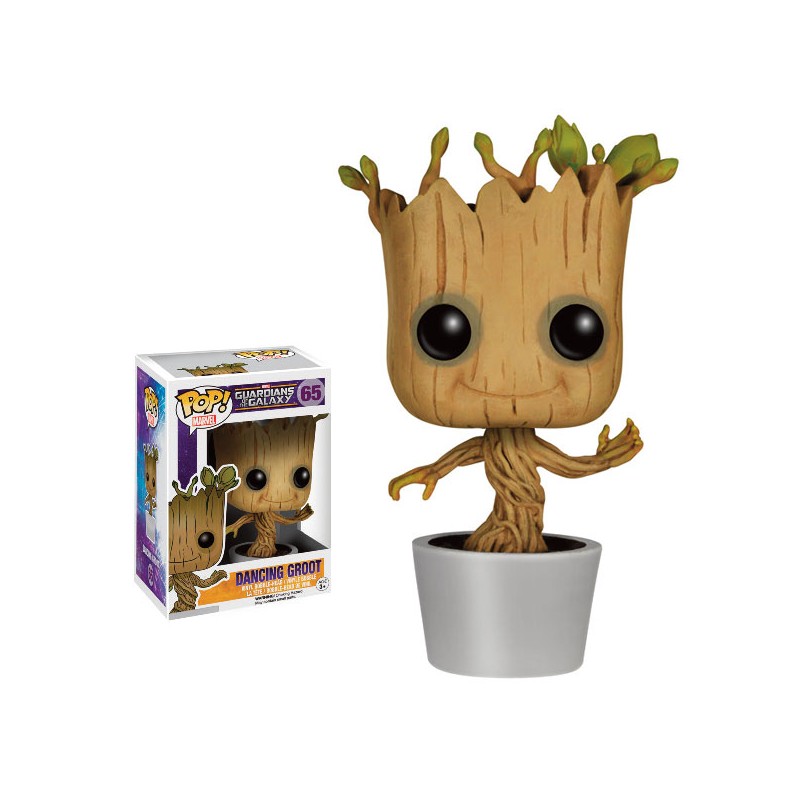 image principale pour Gardien de la Galaxie- Funko Pop 65- Dancing Groot