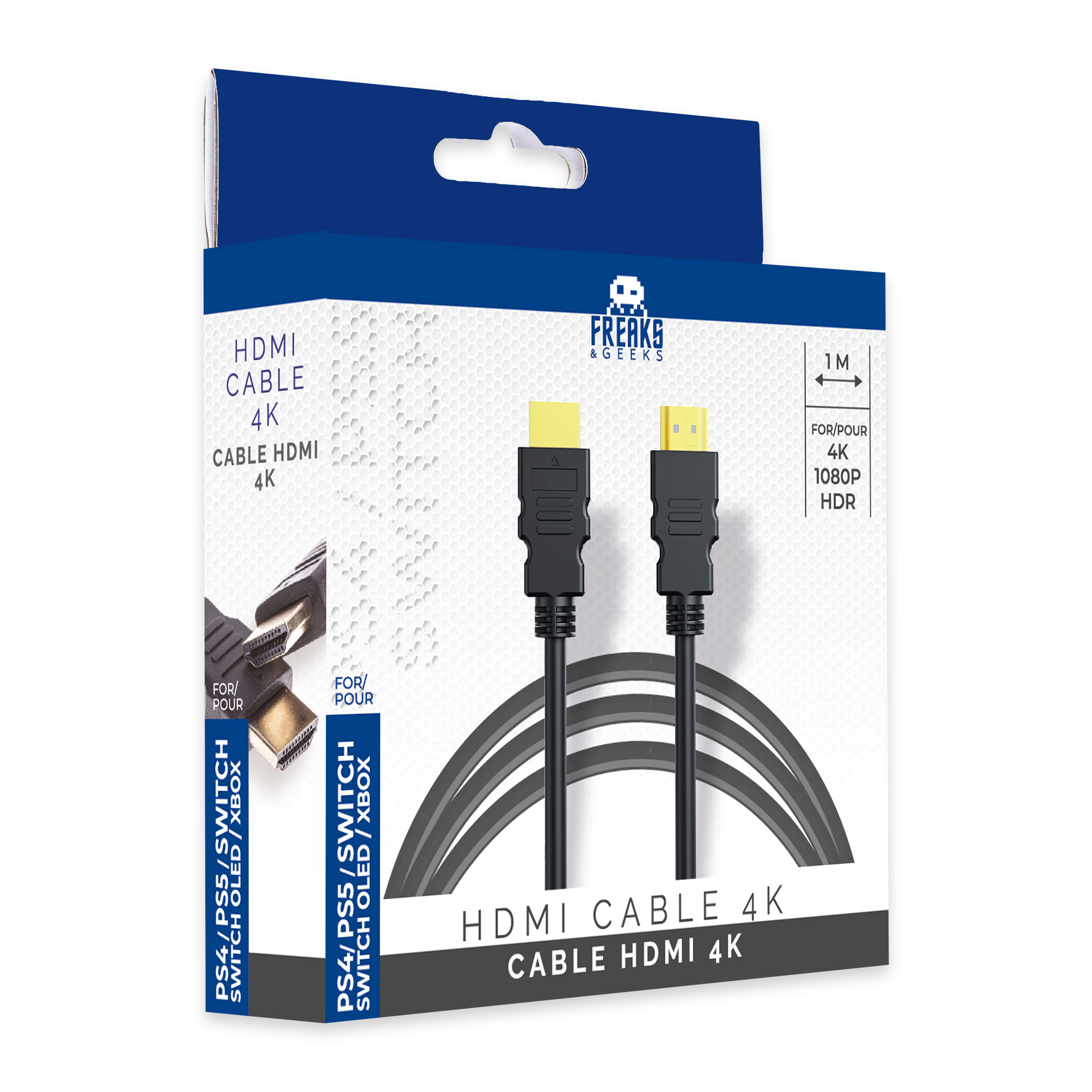 image principale pour Câble HDMI 1.4 (1m) 4K