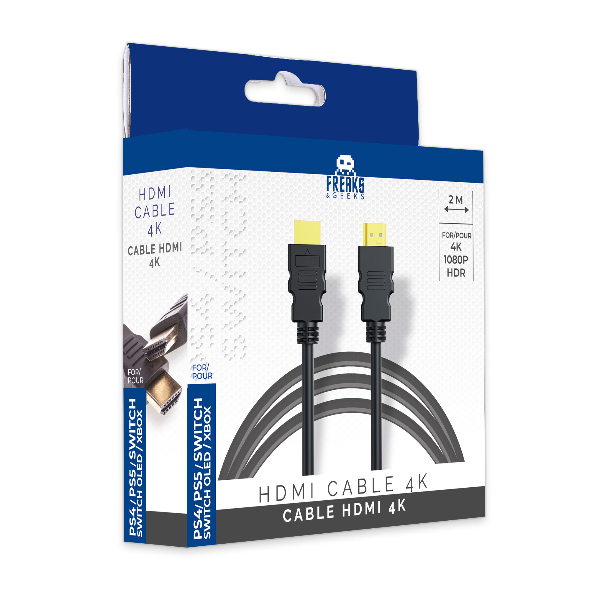 image principale pour Câble HDMI 1.4 (2m)  4K