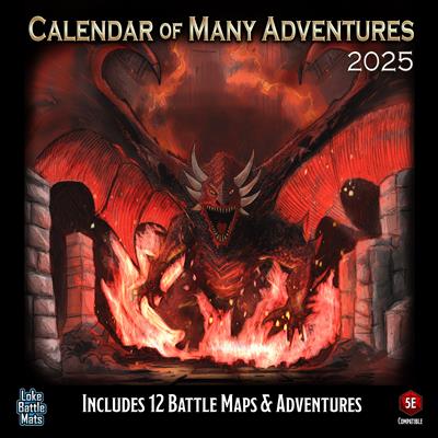 image principale pour Calendar of Many Adventures 2025