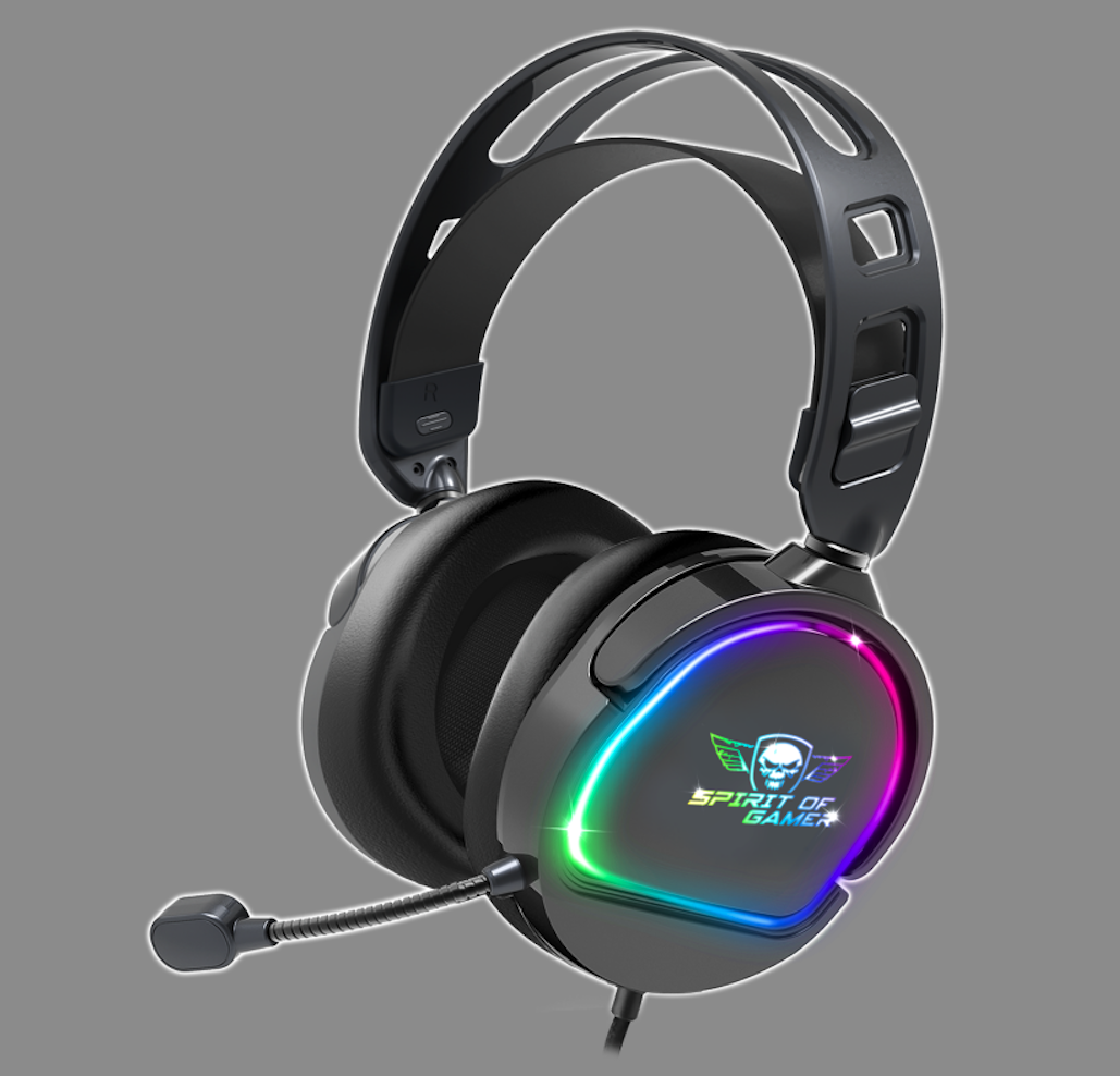 image principale pour Casque Pro-H6 - Led Rainbow - pour PS4/PS5/XBOXONE/SeriesX/SWITCH/PC 