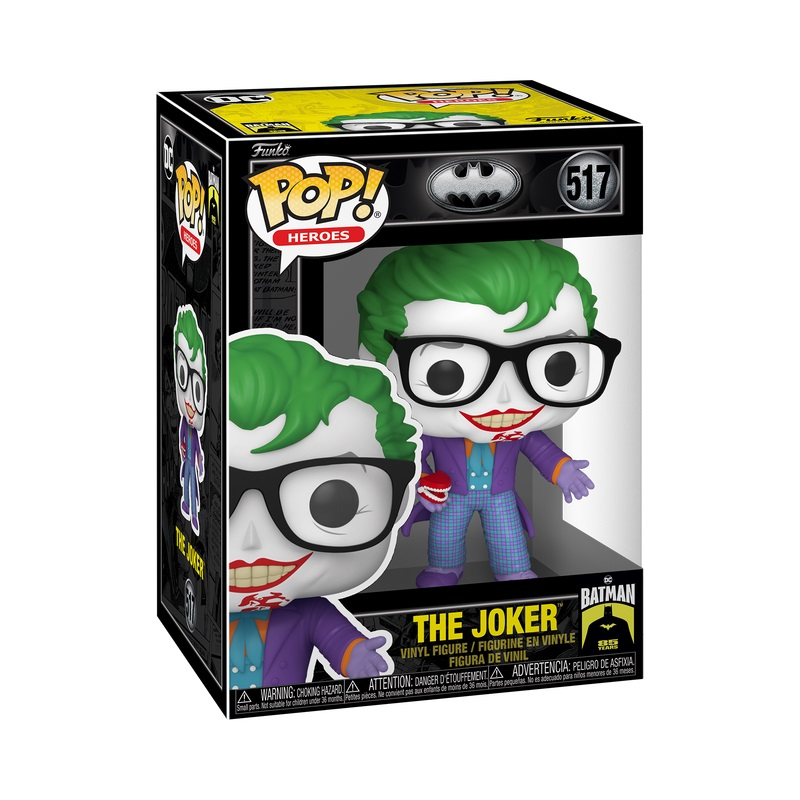 image principale pour DC Comics - Funko Pop N°517 85th Anniversaire - The Joker