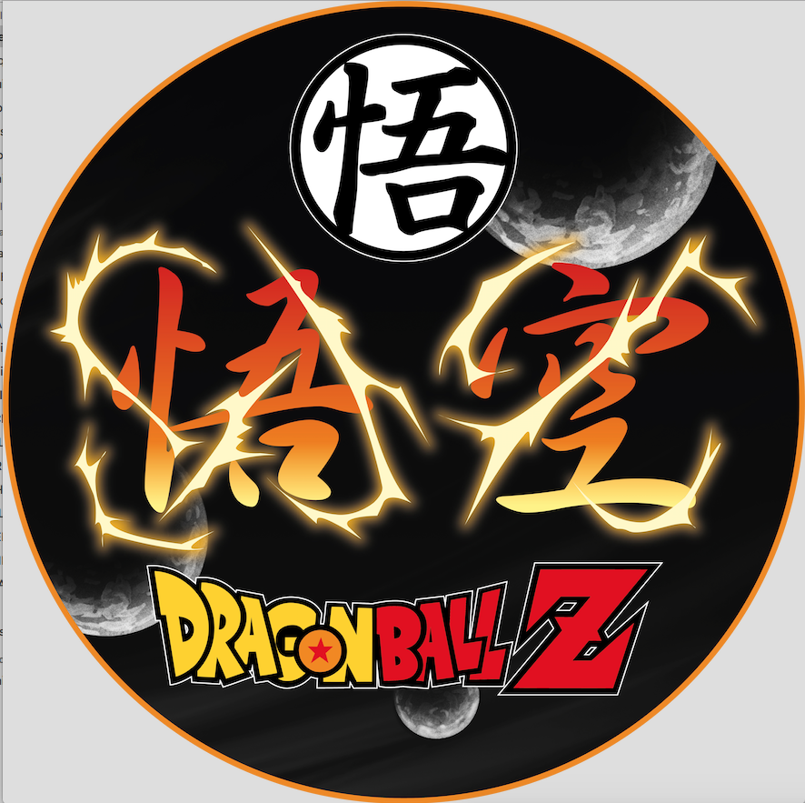 DRAGON BALL Z - Logo - Pare-Soleil de Voiture : : Accessoire Dragon  Ball