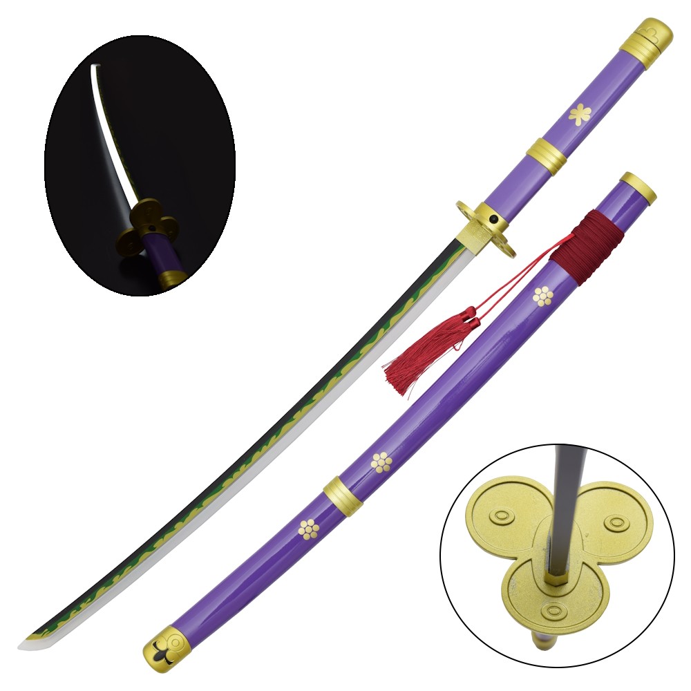 image principale pour Katana Ornementale avec LED- Inspiré de la Katana Enma de Zoro (One Piece)