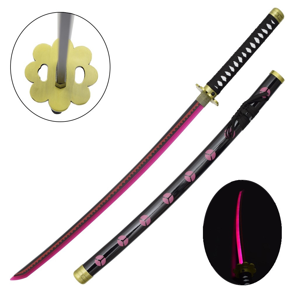 image principale pour Katana Ornementale avec LED- Inspiré de la Katana Shushui de Zoro (One Piece)