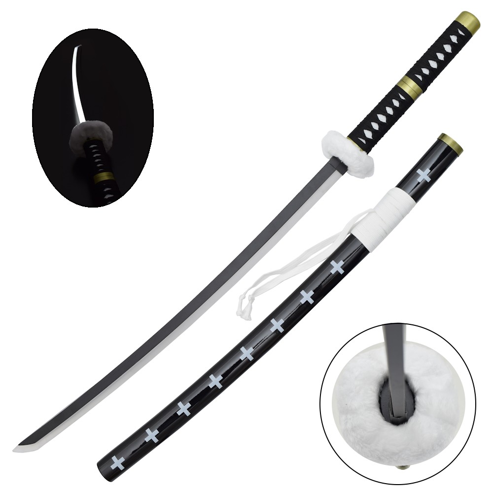 image principale pour Katana Ornementale avec LED- Inspiré de la Katana Trafalgar Law (One Piece)