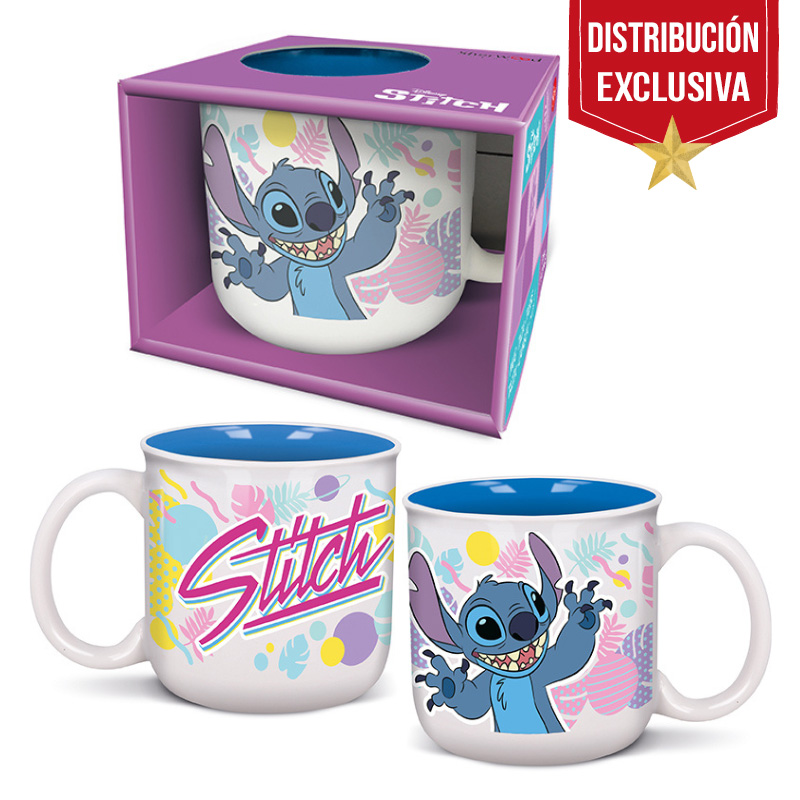 image principale pour Lilo&Stitch - Mug Breakfast 360ml - Stitch