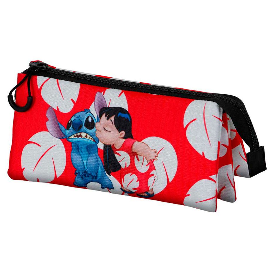 image principale pour Lilo&Stitch – Trousse Triple – Bisou 