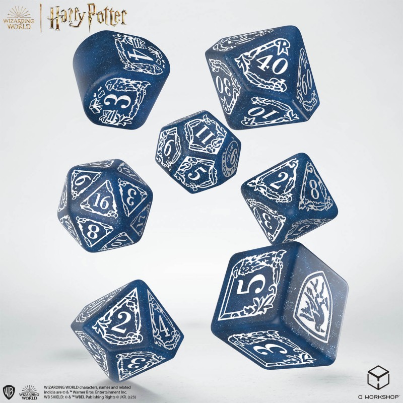 image principale pour Lot de 7 dés- Harry Potter- Serdaigle