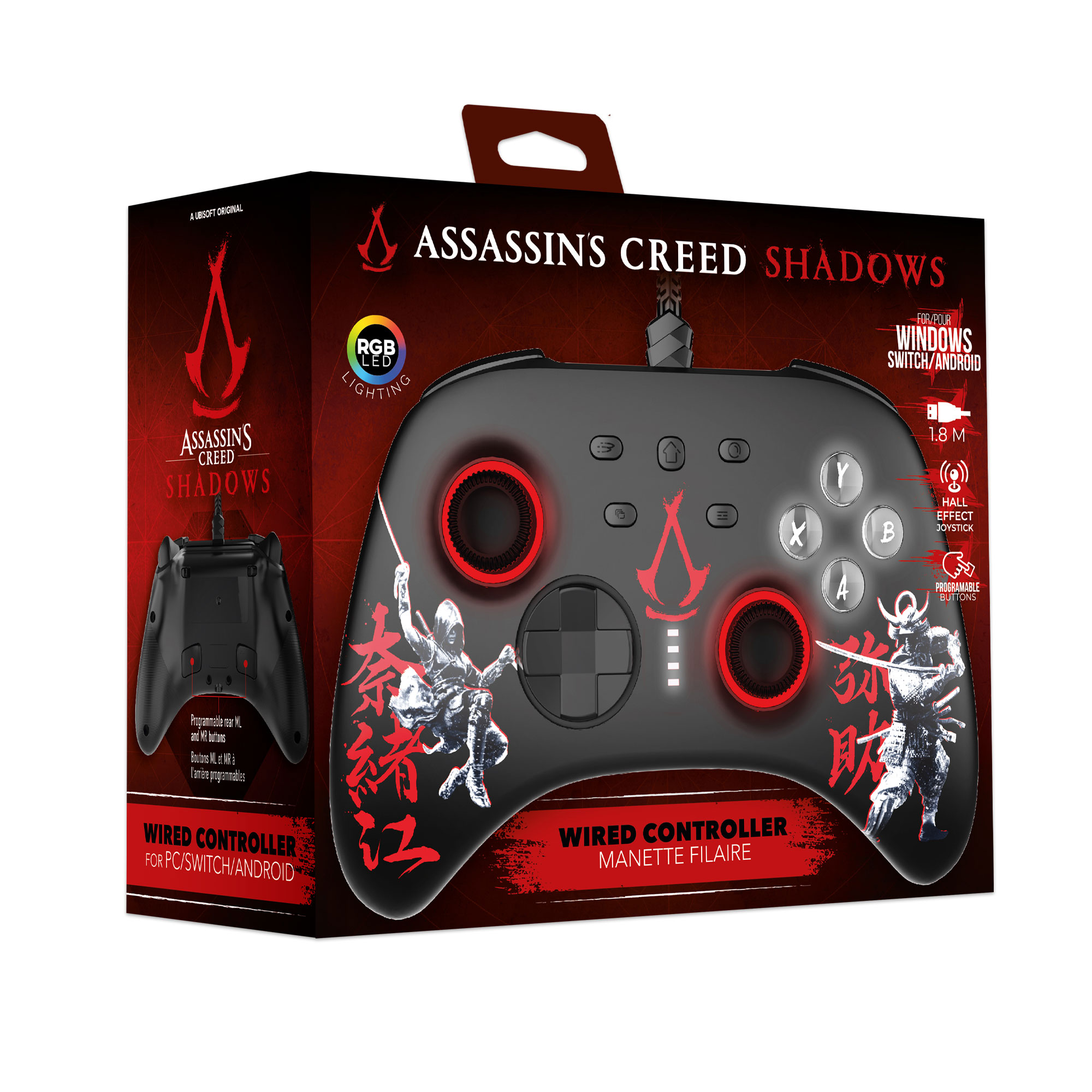 image principale pour Manette Filaire PC - Assassin's Creed Shadows