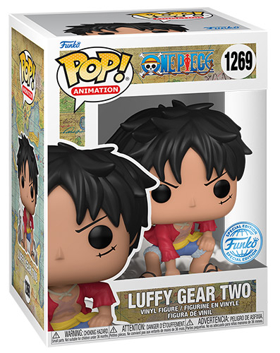 image principale pour One Piece - Funko POP 1269 - Luffy Gear Two