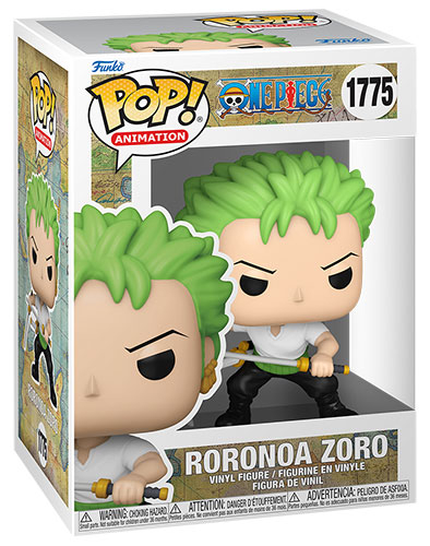 image principale pour One Piece - Funko POP 1775 - Zoro avec Chase aléatoire