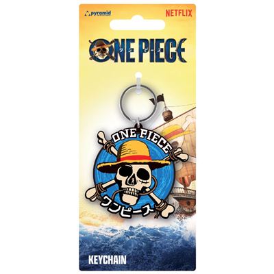 image principale pour One Piece - Porte-clé Caoutchouc - Straw hat crew icon