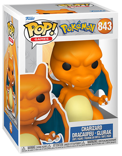 image principale pour Pokémon- Funko POP 843 - Dracaufeu (Glurak)