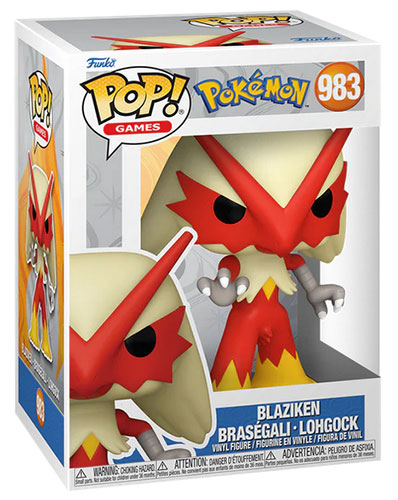 image principale pour Pokémon- Funko POP 983 - Braségali 