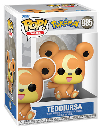 image principale pour Pokémon- Funko POP 985 - Teddiursa 