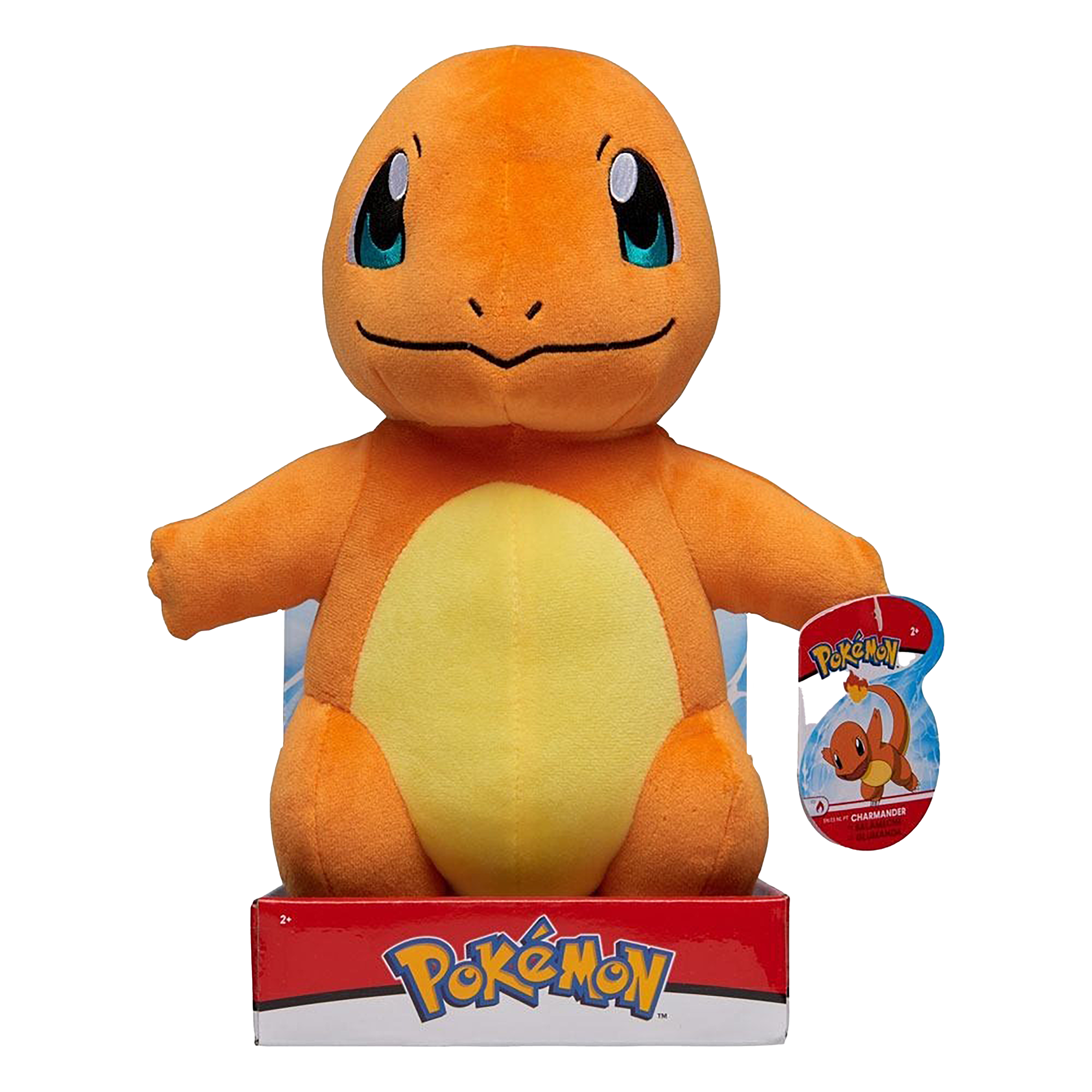 image principale pour Pokemon - Peluche 30 cm - Salameche