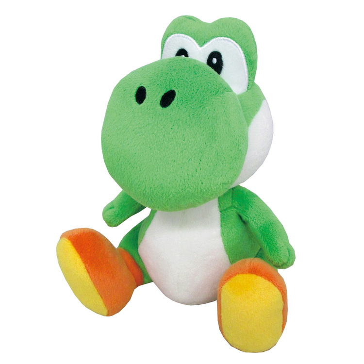 image principale pour Super Mario - Peluche Yoshi Vert - 20cm (Nintendo Togetherplus)