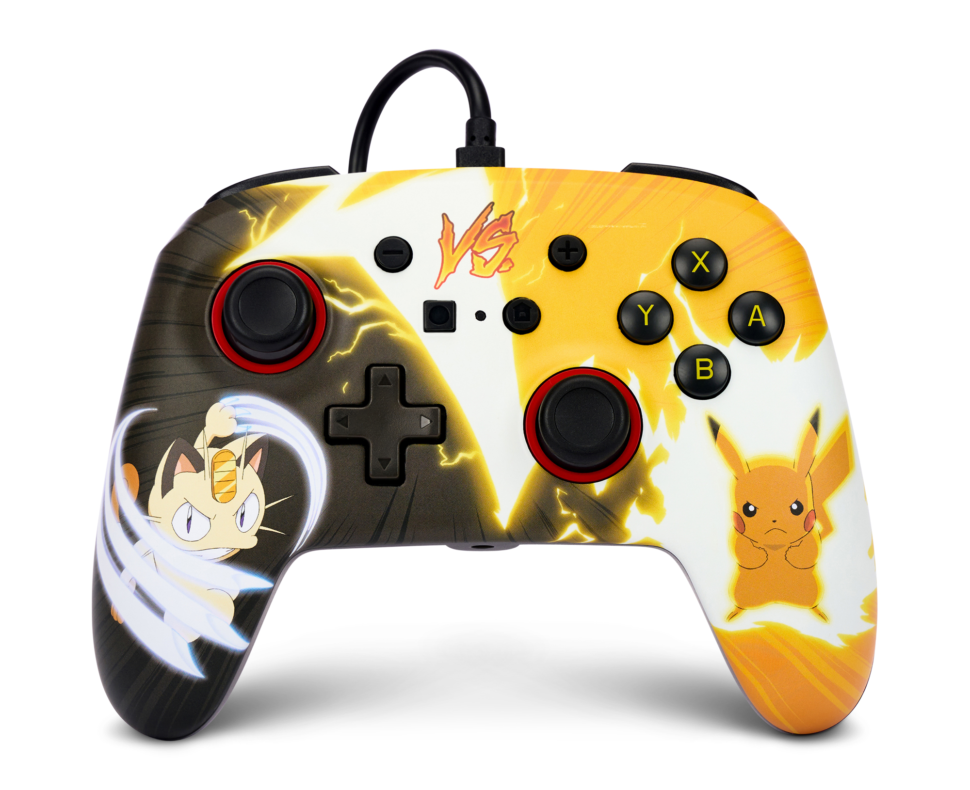 image principale pour Manette Améliorée pour Switch- Pokémon - Pikachu vs. Miaouss