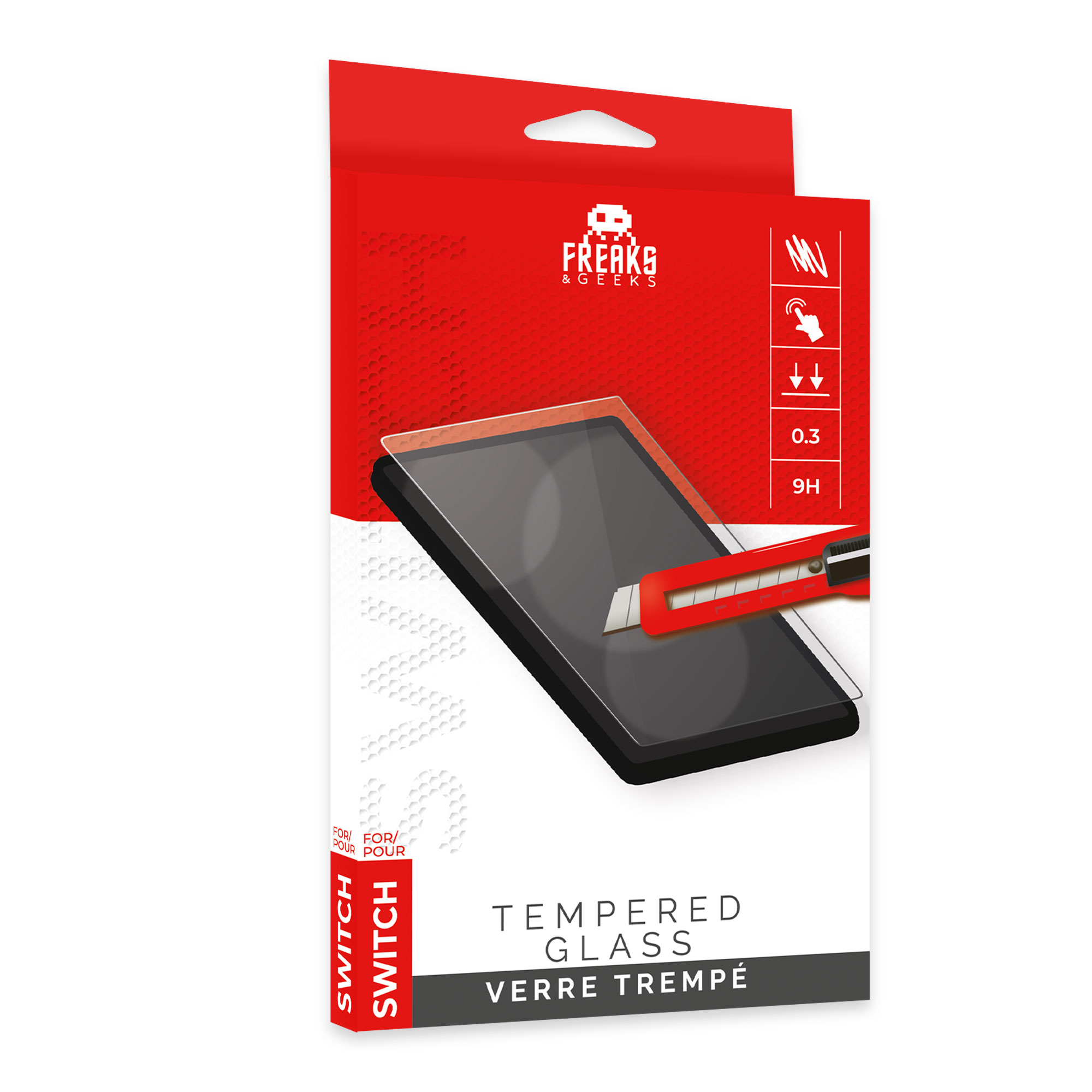 image principale pour Verre trempé pour Nintendo Switch