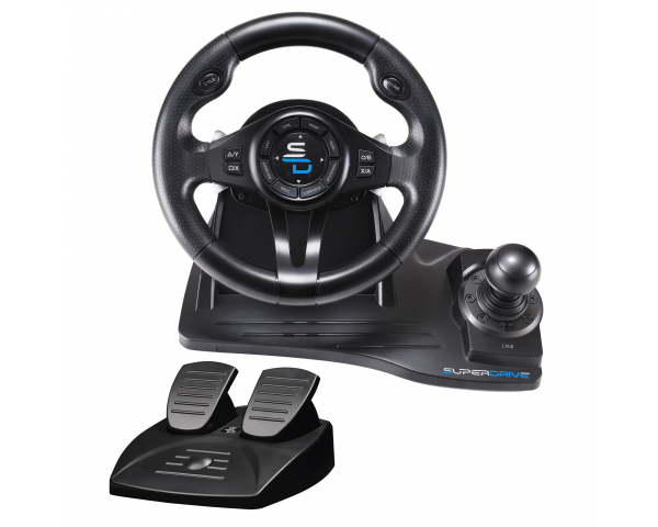 Siège de Jeu Xtreme Racing inclinable avec support pédale, volant et  changement de vitesse pour PS4/PS5/PC/Xbox –
