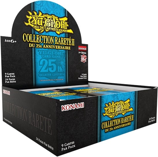 image principale pour YU-GI-OH! JCC - Collection Rarity du 25E anniversaire II (24 Boosters)