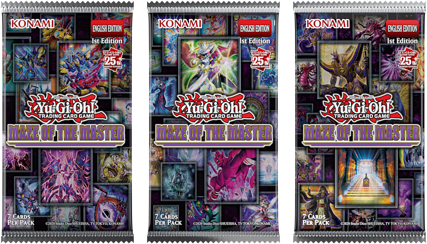 image principale pour Yu-Gi-Oh! JCC – FR Pack de 3 Boosters Le labyrinthe du maître (Blister cartonné)