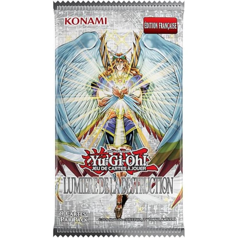 image principale pour Yu-Gi-Oh! JCC – FR Pack de Booster de réimpression Lumière de la Destruction (Blister cartonné)