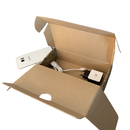 Boite pour Téléphone reconditionné/occasion (carton kraft)