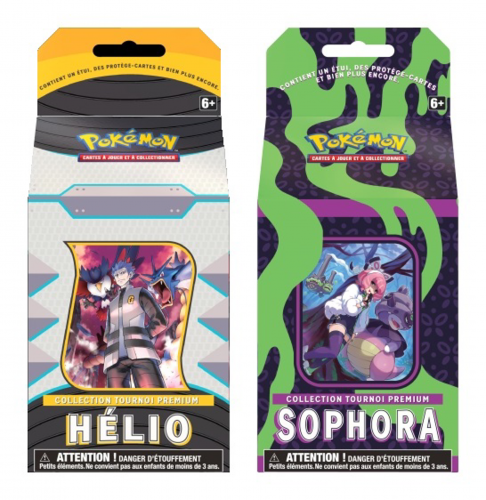 image Cartes Pokémon JCC - Collections Tournoi Premium Hélio et Sophora (1x boîte aléat