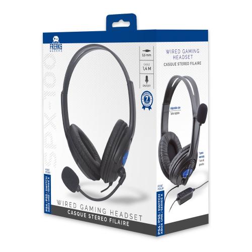 Casque double SPX-100 PS5/PS4/XBOXONE/ SeriesX/ SWITCH + Micro Noir