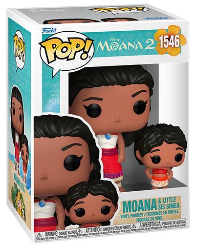 Disney - Funko POP N° 1546 Vaiana 2 - Vaiana et Simea