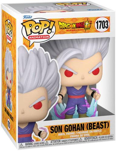 Dragon Ball Super- Funko POP N° 1703 - Gohan (Beas) avec Chase aléatoire et glow