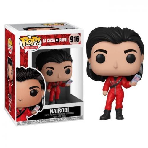 image principale pour LA CASA DE PAPEL - Funko Pop 916 S2 - Nairobi 