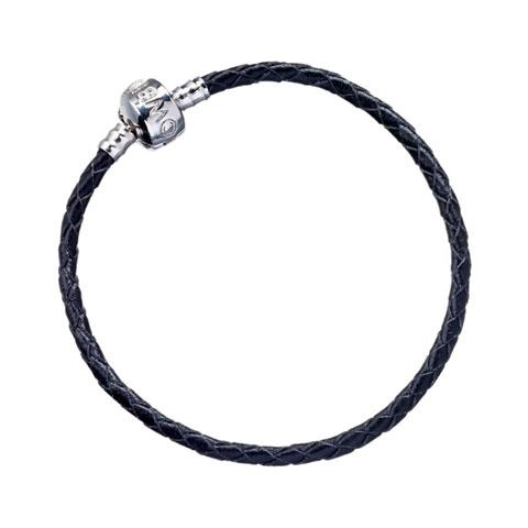 image Harry Potter- Bracelet à Charms en cuir noir- 20cm