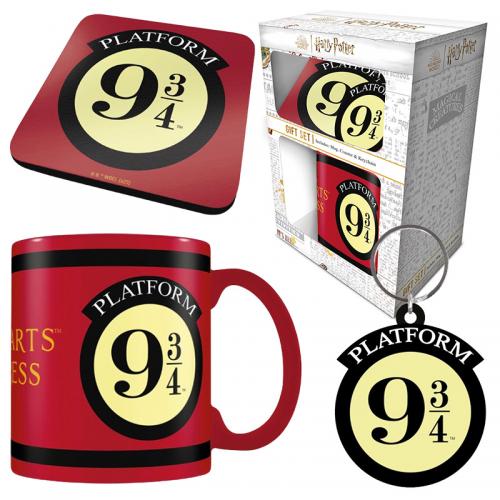 Harry Potter - Coffret (Mug, porte-clés, sous-verres) – Platform 9  3/4