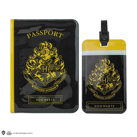 image Harry Potter - Couverture de Passeport et Porte-étiquette -Poudlard