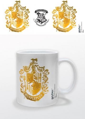 image Harry Potter- Mug- HUFFLEPUFF STENCIL CREST- 300ml