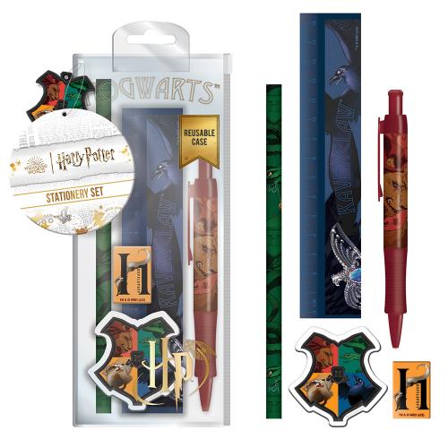 Harry Potter -Set Papeterie - Les 4 Maisons