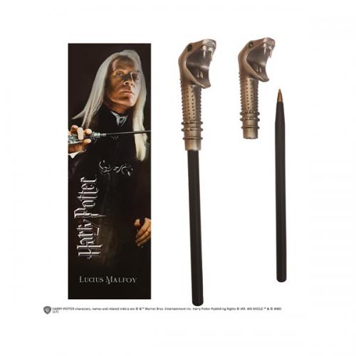 image Harry Potter- Stylo Baguette et marque page- Lucius Malfoy