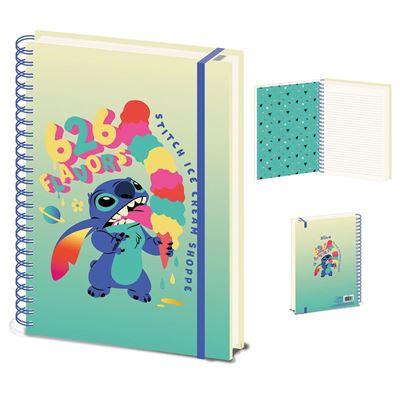 Lilo&Stitch - Carnet à spirale A4 - 626 flavours